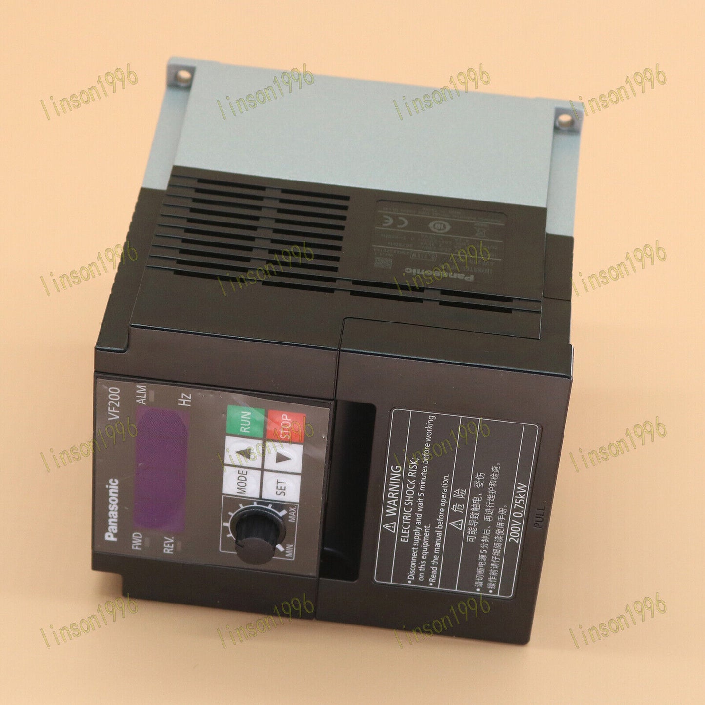 1PC Panasonic Inverter VF200 1PH 220V 0.75KW - PANASONIC