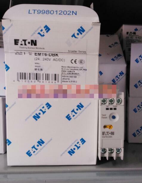 1PCS  Eaton Moeller EMT6-DBK EMT6DBK Relay 24-240VAC/DC In Box