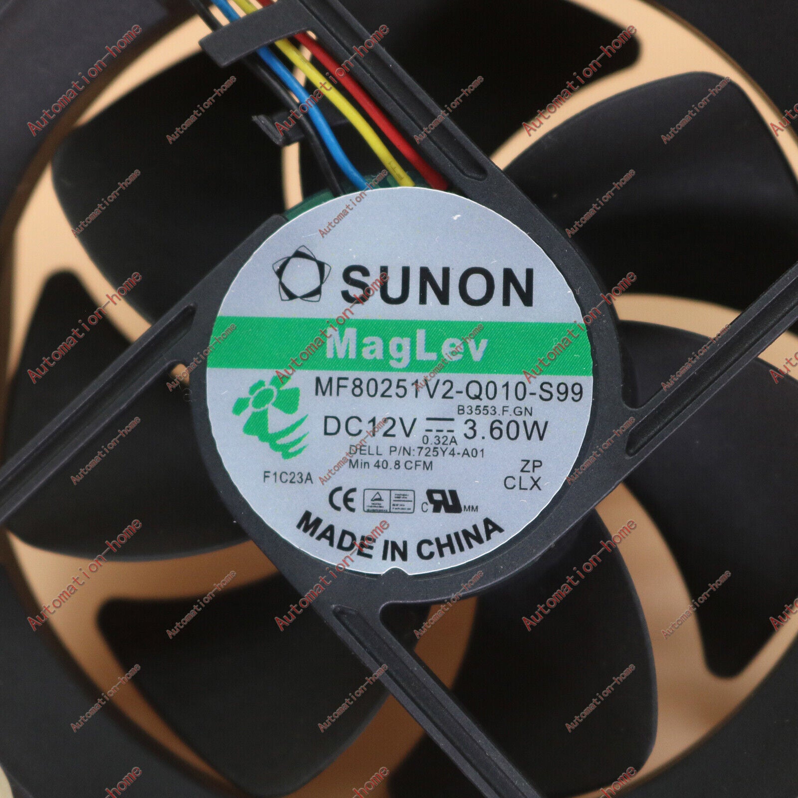1PC SUNON MF80251V2-Q010-S99 Temperature Control - SUNON