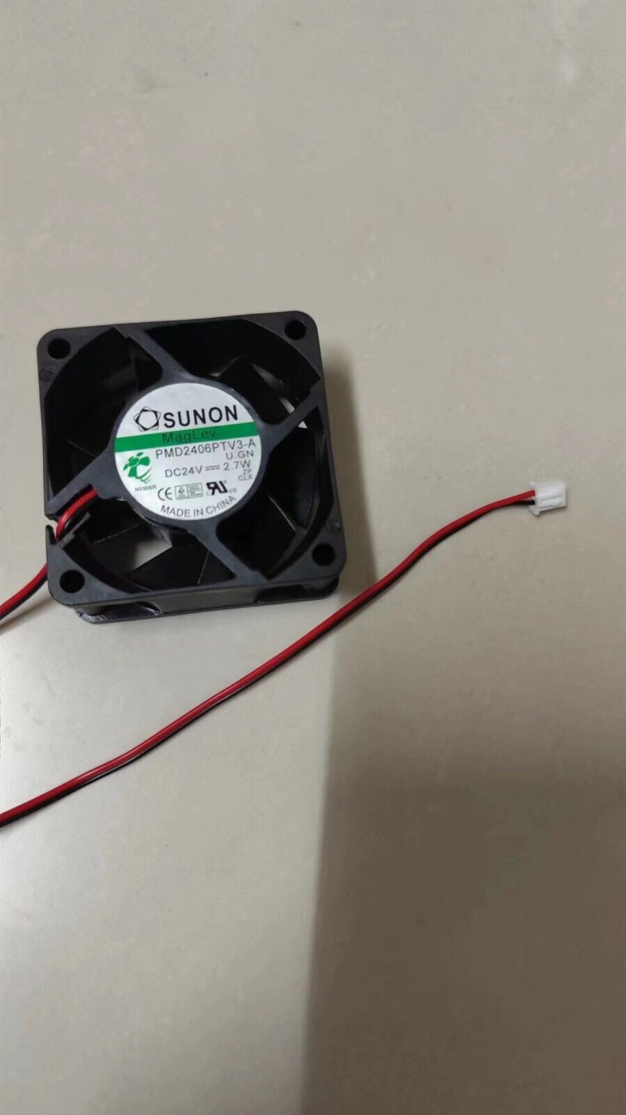 new 1 PCS SUNON Fan PMD2406PTV3-A DC24V 2.7W 6025 6CM 2 WIRE cooling fan - SUNON