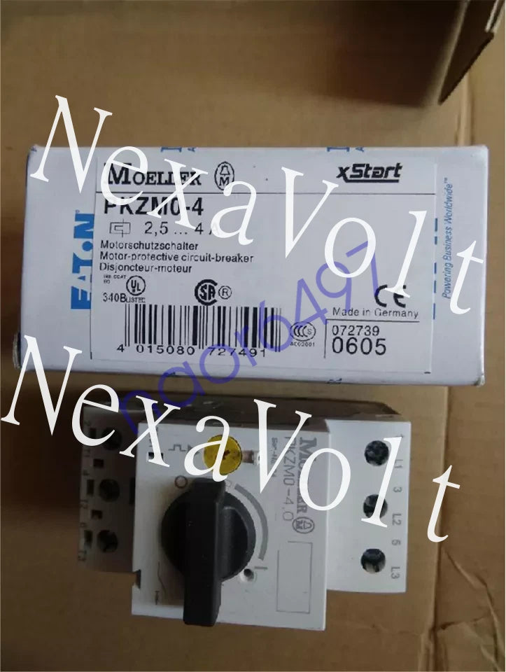 1PC EATON Moeller PKZM0-4 4A Magnetic Circuit Breaker Free Ship#LJ