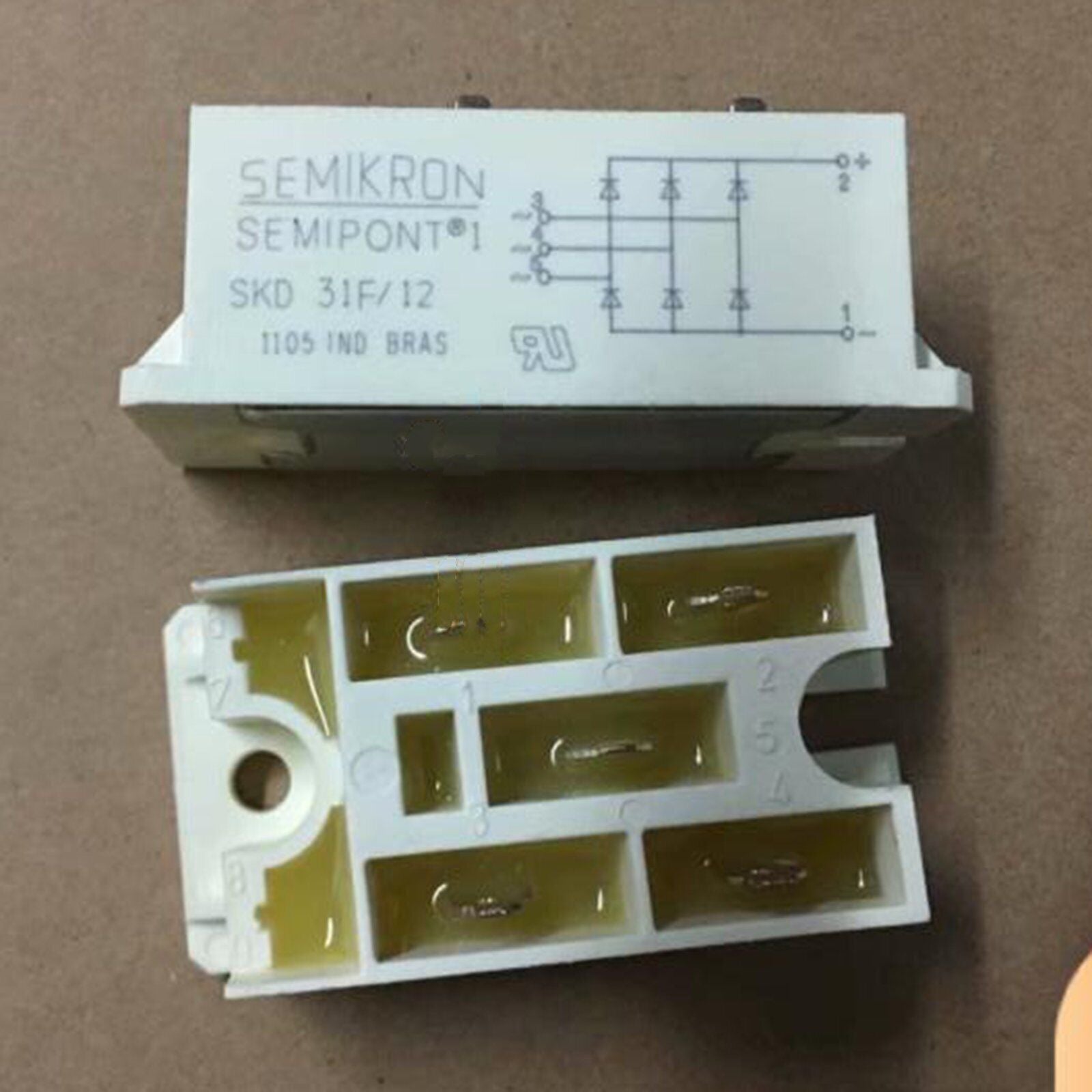 new 1PCS  SKD31F/12 SKD 31F 12 SEMIKRON MODULE