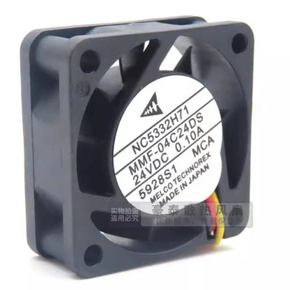Mitsubishi MMF-04C24DS-MCA DC24V 0.10A 40*40*15MM 3-Wire Silent Cooling Fan