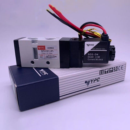 1PCS  For YPC SF4101-IP DC24V 1.5-10bar Solenoid Valve