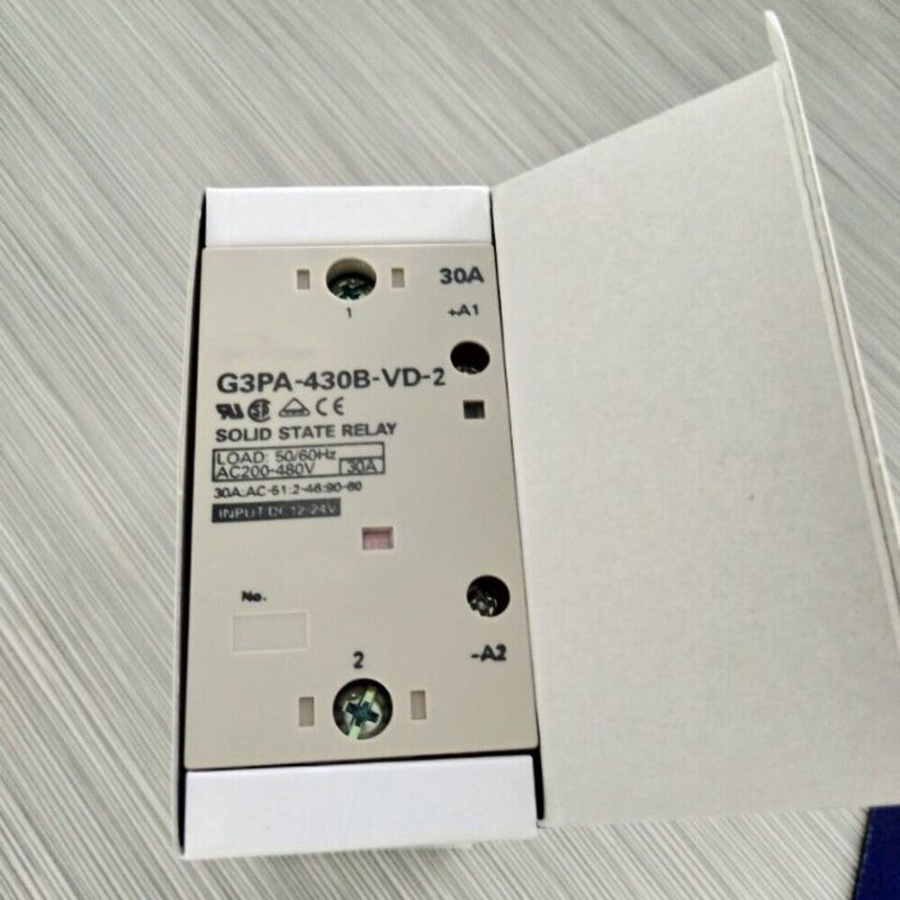 QTY:1 For Omron G3PA-430B-VD-2 Solid State Relay 50/60Hz 200-480VAC 30A