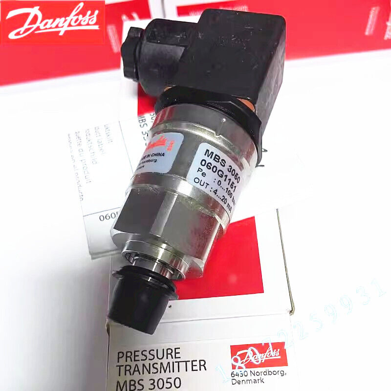 new 1pcs Danfoss Pressure Transmitter Sensor MBS3050 060G1151 0-100bar Danfoss