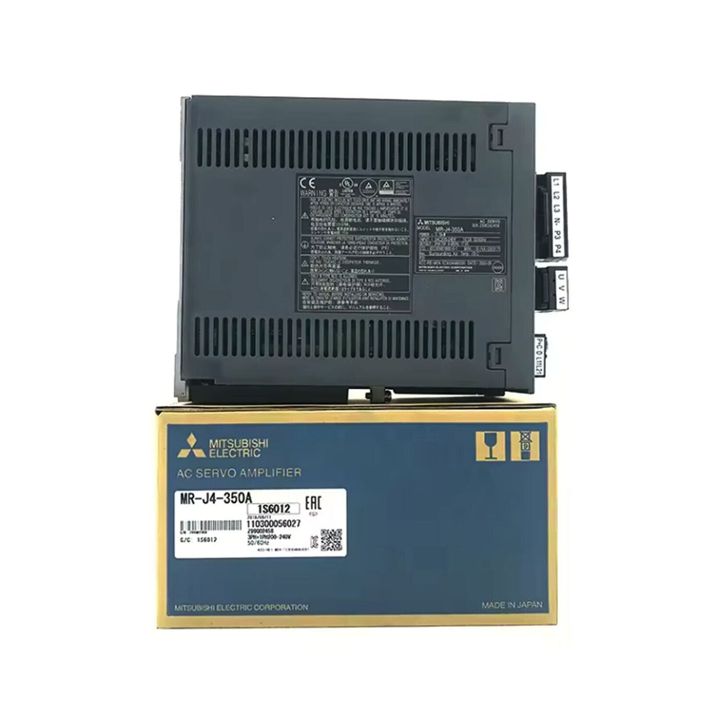 1PC MITSUBISHI Servo Driver MR-J4-350B-RJ - MITSUBISHI