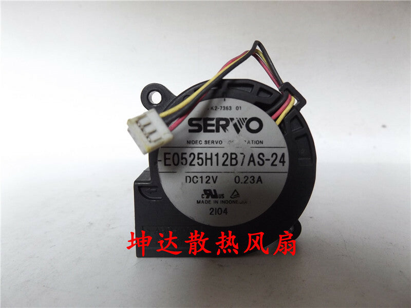 1pcs  SERVO E0525H12B7AS-24 12V 0.23A Switch Fan