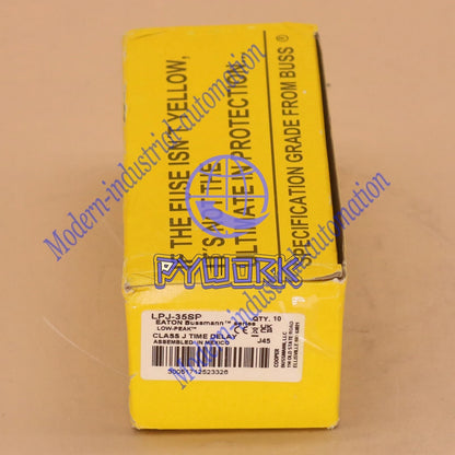 10pc Bussmann LPJ-35SP Fuse 35A Time Delay Class J Dual Element 600V #YP1