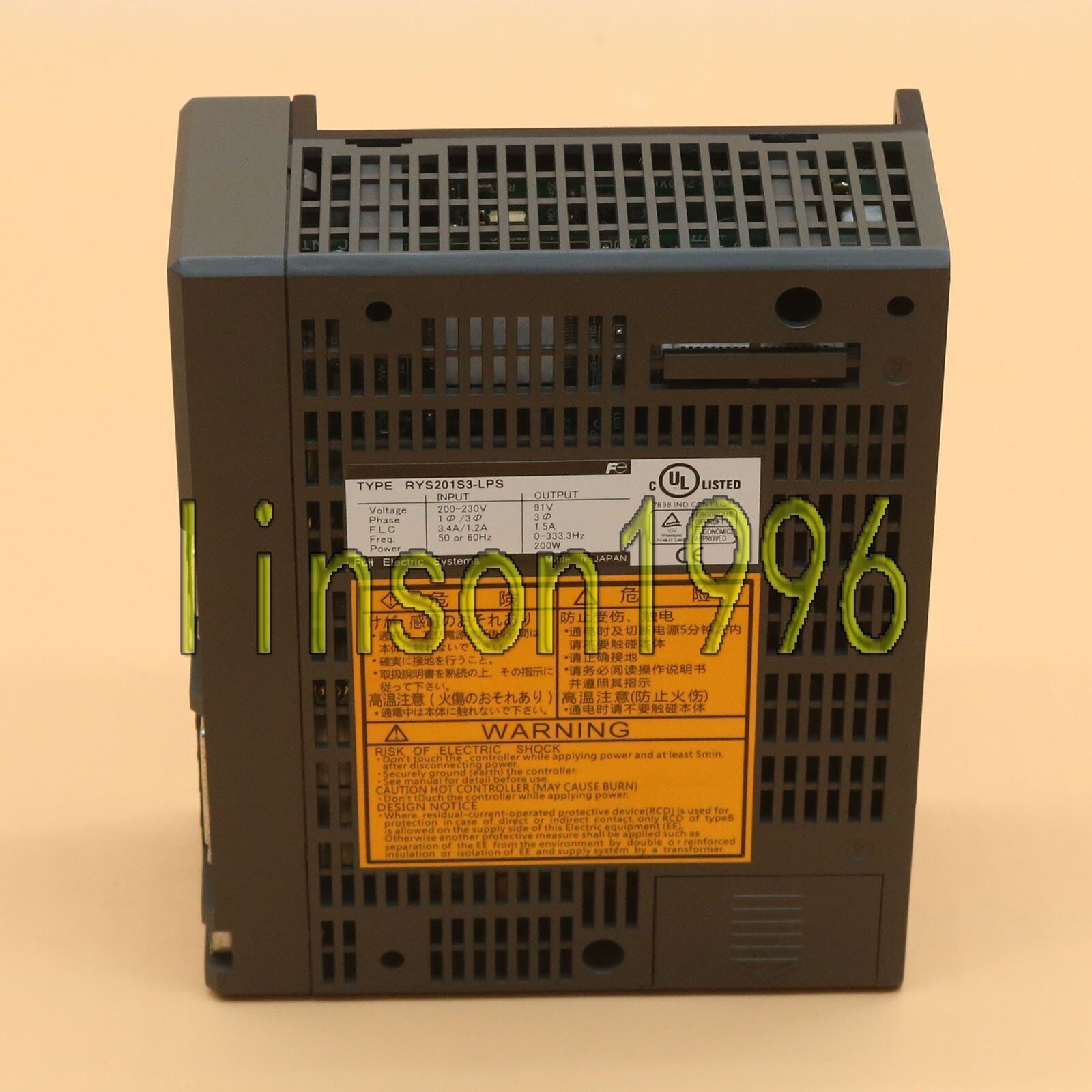 Used Fuji RYS201S3-LPS Servo Drive Tested - FUJI