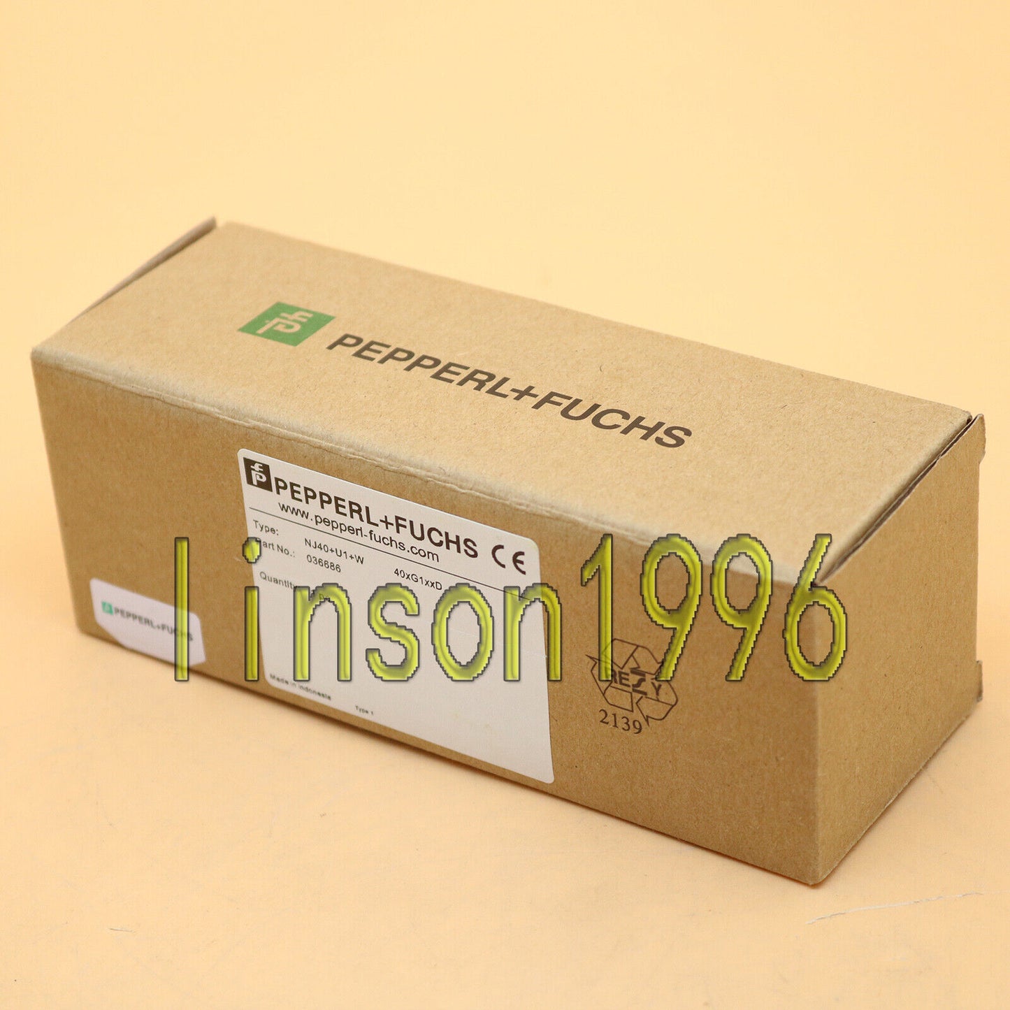 1PCS Pepperl+Fuchs Proximity Sensor NJ40+U1+W - PEPPERL+FUCHS