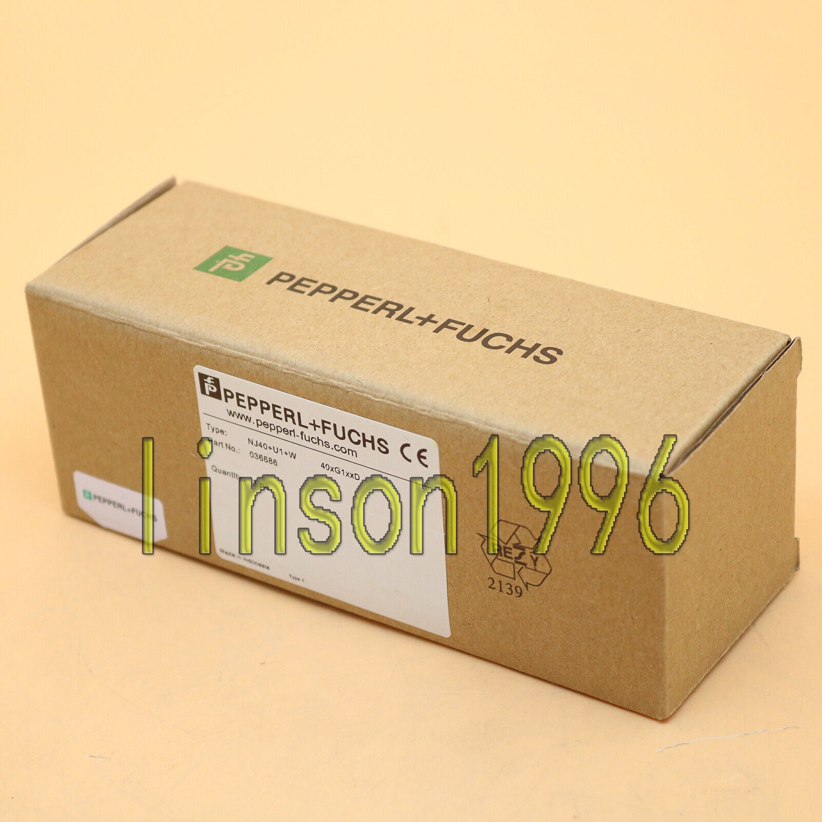 1PCS Pepperl+Fuchs Proximity Sensor NJ40+U1+W - PEPPERL+FUCHS