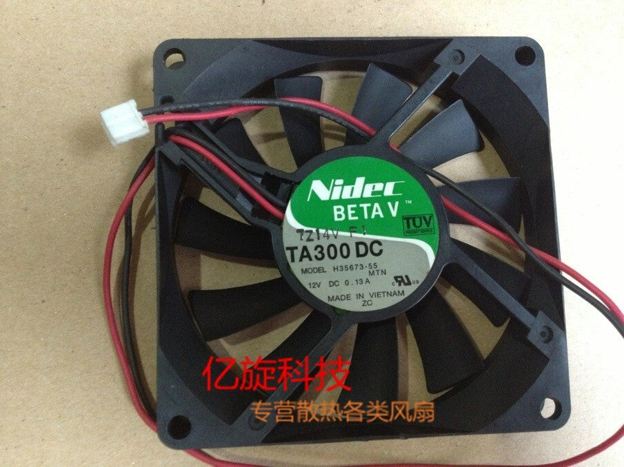 Nidec 8015 12V 0.13A TA300DC H35673-55 ultra-thin silent fan