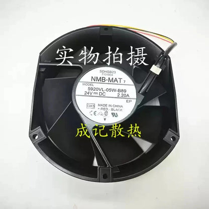 NMB 5920VL-05W-B89 24 VDC 2.2 A 17251 3-pin inverter cooling fan