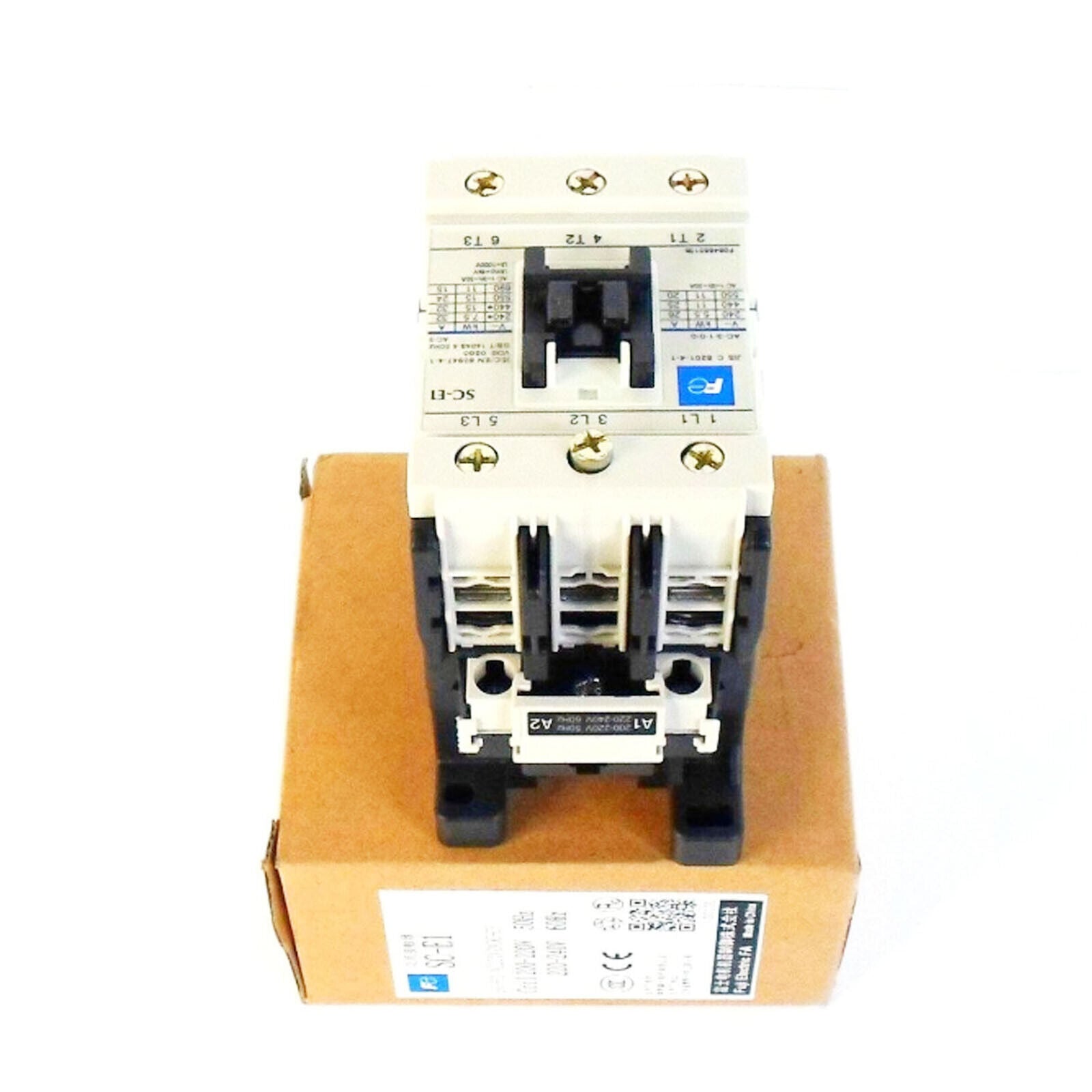 1PC Fuji Electric SC-E1 220V Contactor - FUJI ELECTRIC