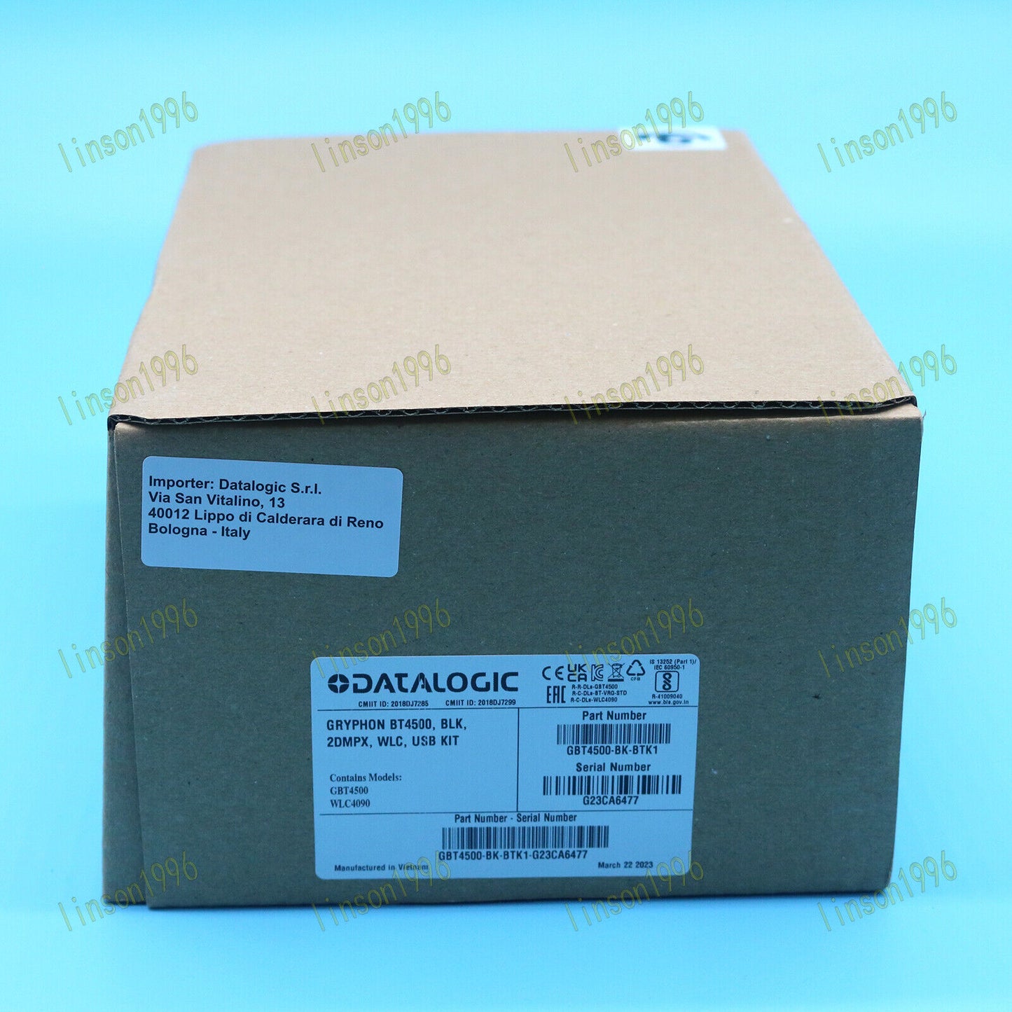 Datalogic Wireless Bluetooth Barcode Scanner GBT4500-BK-BTK1 - DATALOGIC