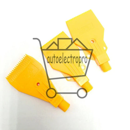 20 pieces 1/4" ABS WindJet air blowing nozzle,air knife nozzle,flat fan 16 holes