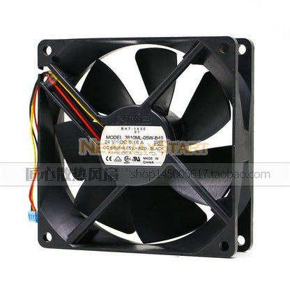 new 3610ML-05W-B49 Inverter Cooling Fan 24V 0.16A 3-wire 9025 90x90x25mm - OMRON