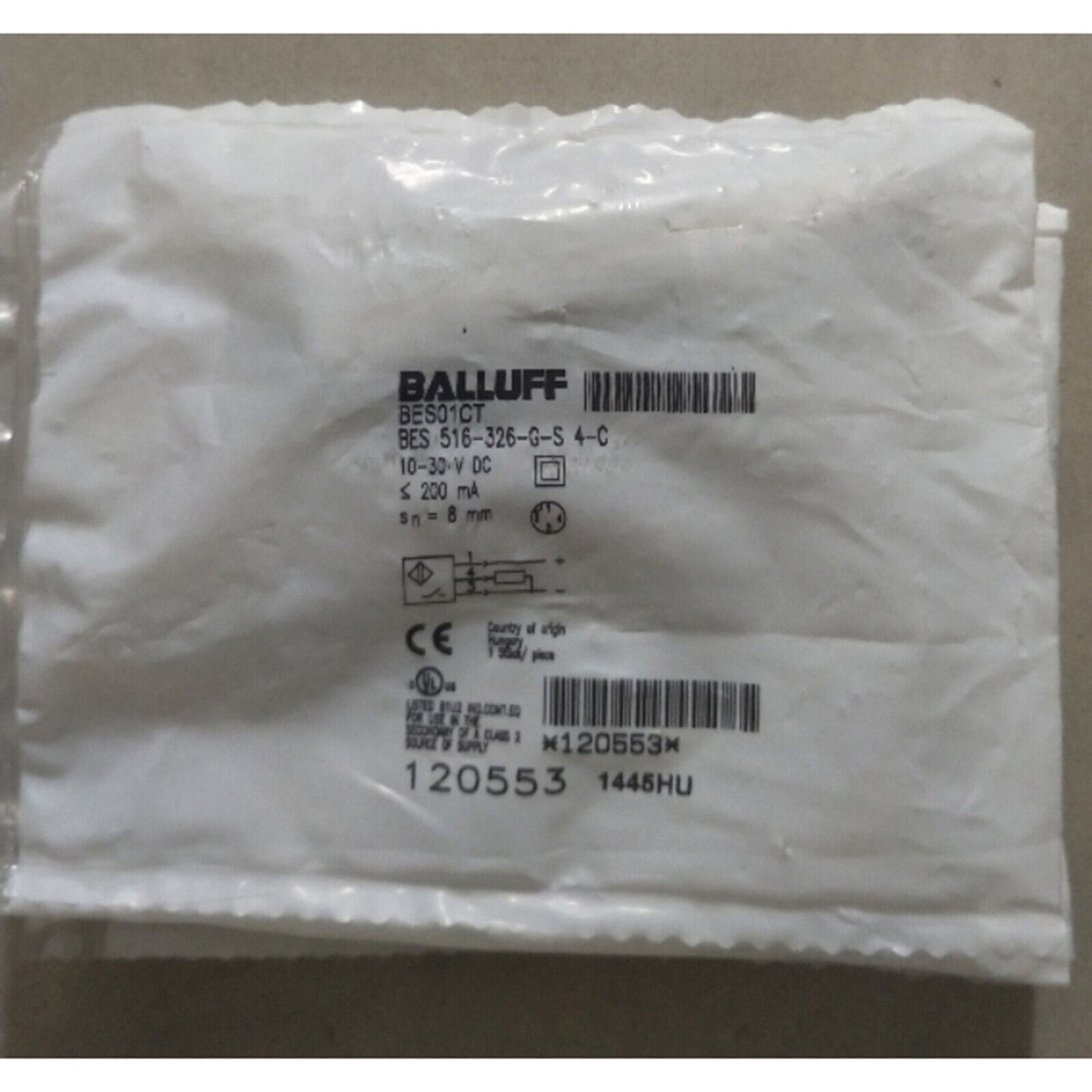 Proximity Switch for Balluff BES 516-326-G-S 4-C - BALLUFF