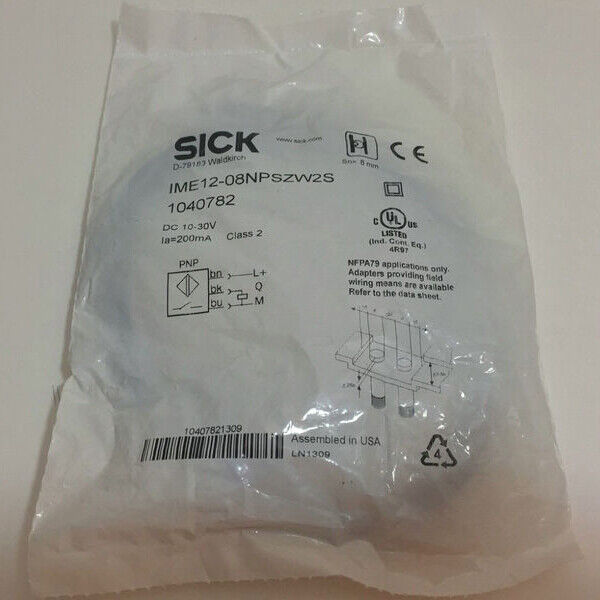 new 1PC   SICK IME12-08NPSZW2S Proximity Sensor