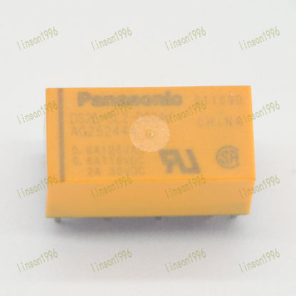 10PCS DS2E-SL2-DC24V Power Relay 0.6A 125VAC 10Pin PANASONIC - PANASONIC