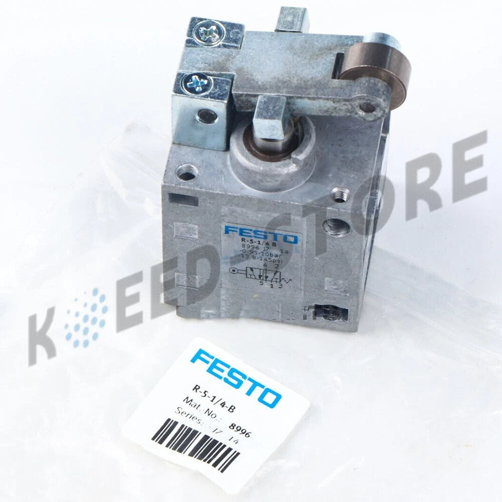 1PCS Festo Roller Lever Valve R-5-1/4-B 8996