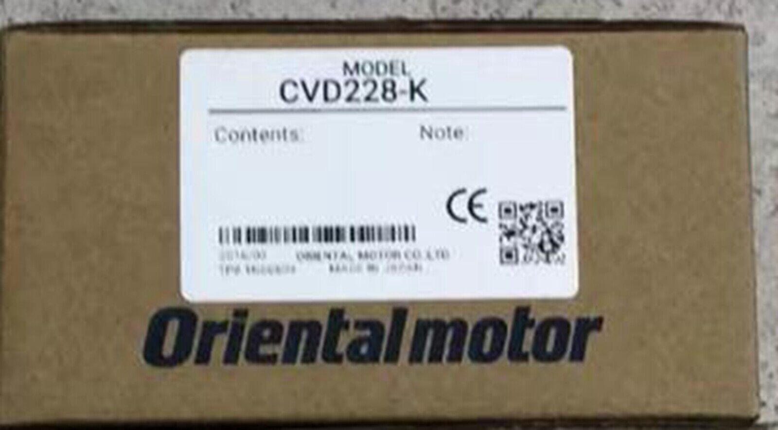 ORIENTAL MOTOR CVD228-K Servo Driver - ORIENTAL MOTOR