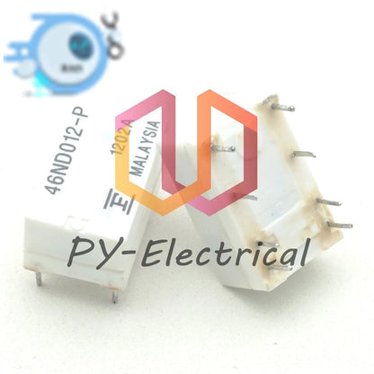 FUJITSU 46ND012-P 1A 12VDC Power relay 8 Pins x 10PCS