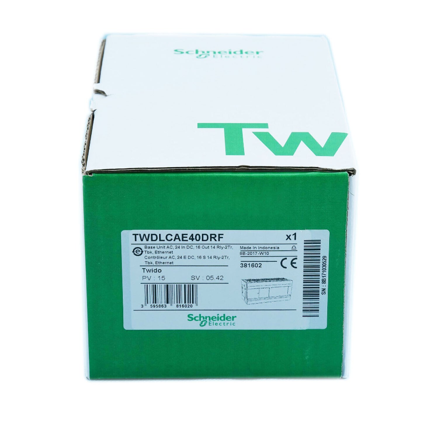 new Schneider Twido TWDLCAE40DRF PLC 24 in Base Unit - SCHNEIDER TWIDO