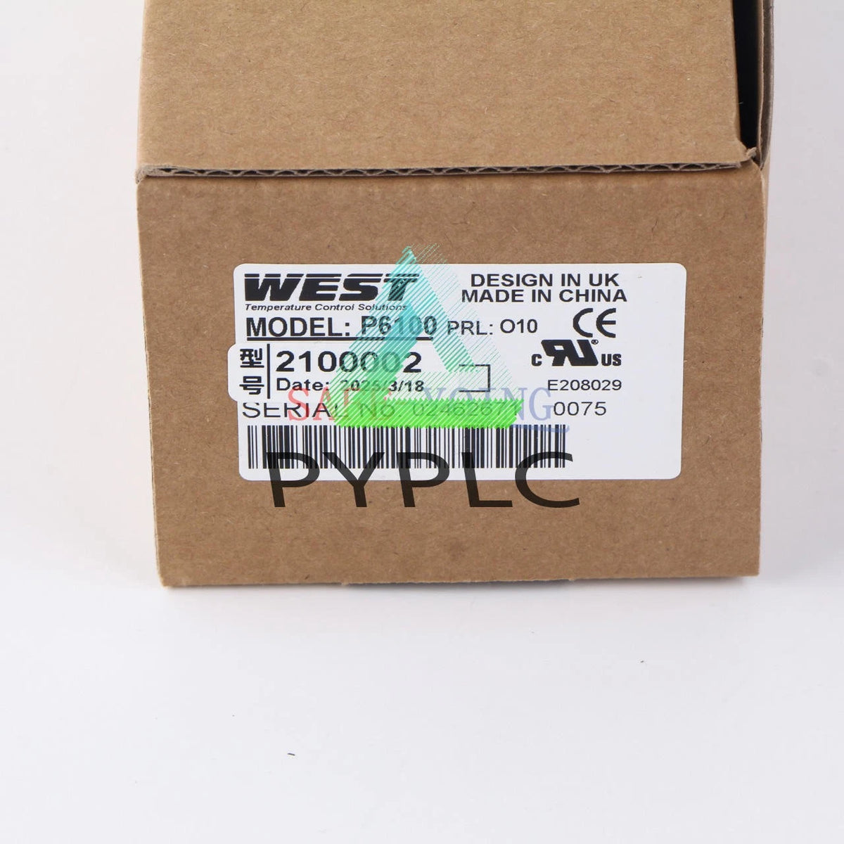 1PCS WEST P6100 2100002 Temperature Controller P6100-2100002 Fast delivery
