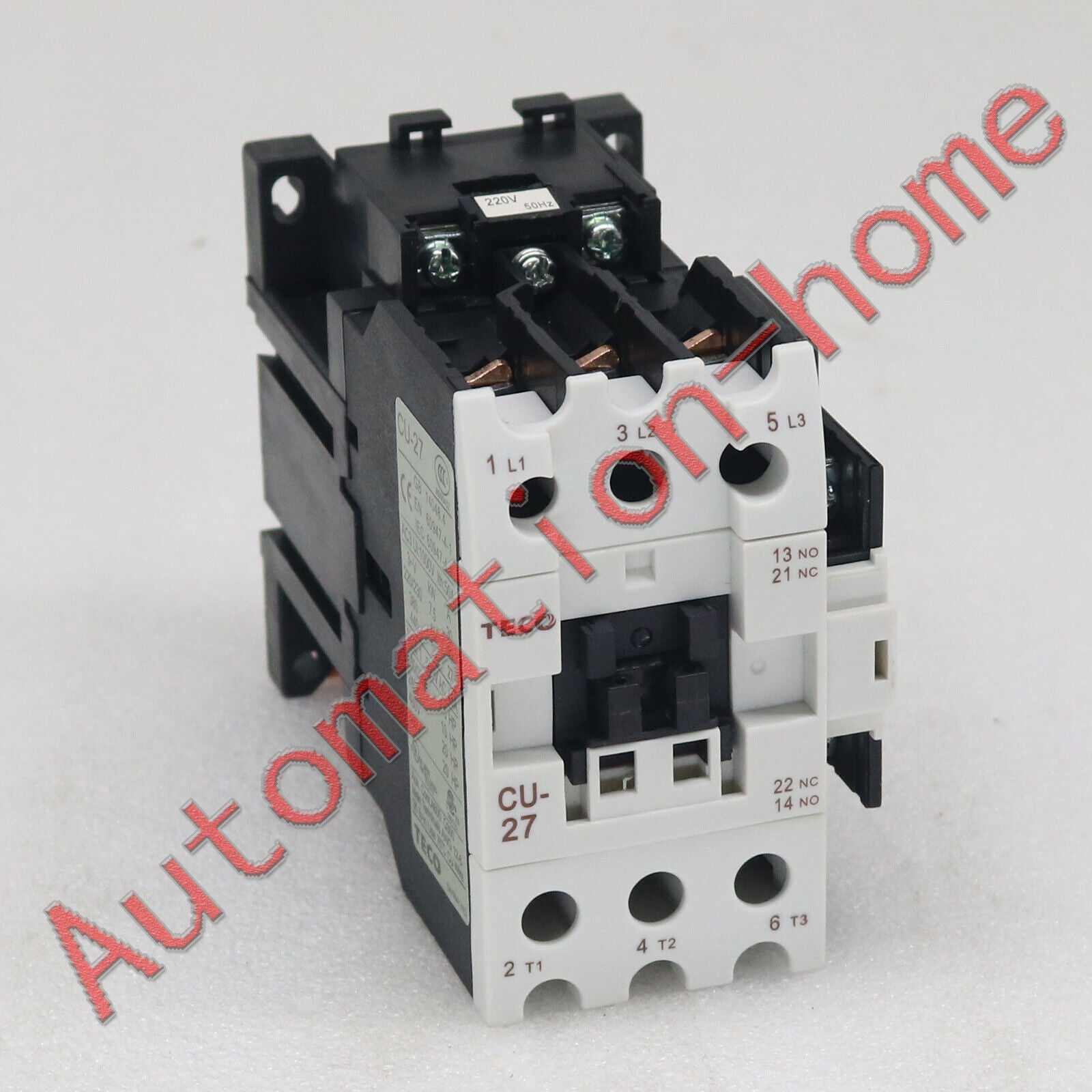 new 1PC  TECO CU-27 220V contactor In Box