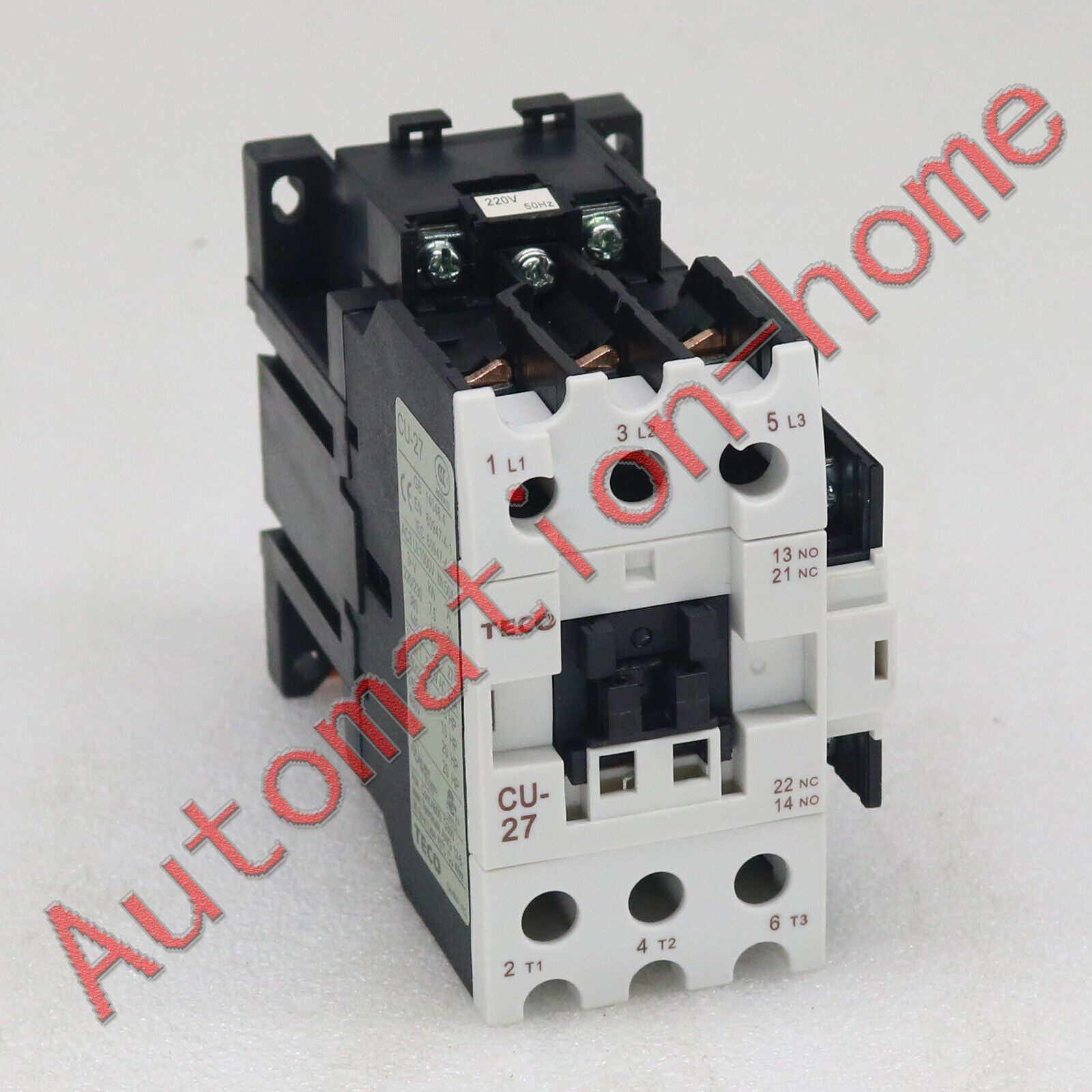 New 1PC TECO CU-27 220V Contactor - TECO