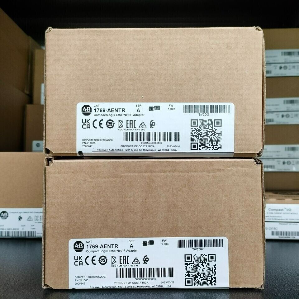 Compactlogix Ethernet Adapter 1769-AENTR - COMPACTLOGIX