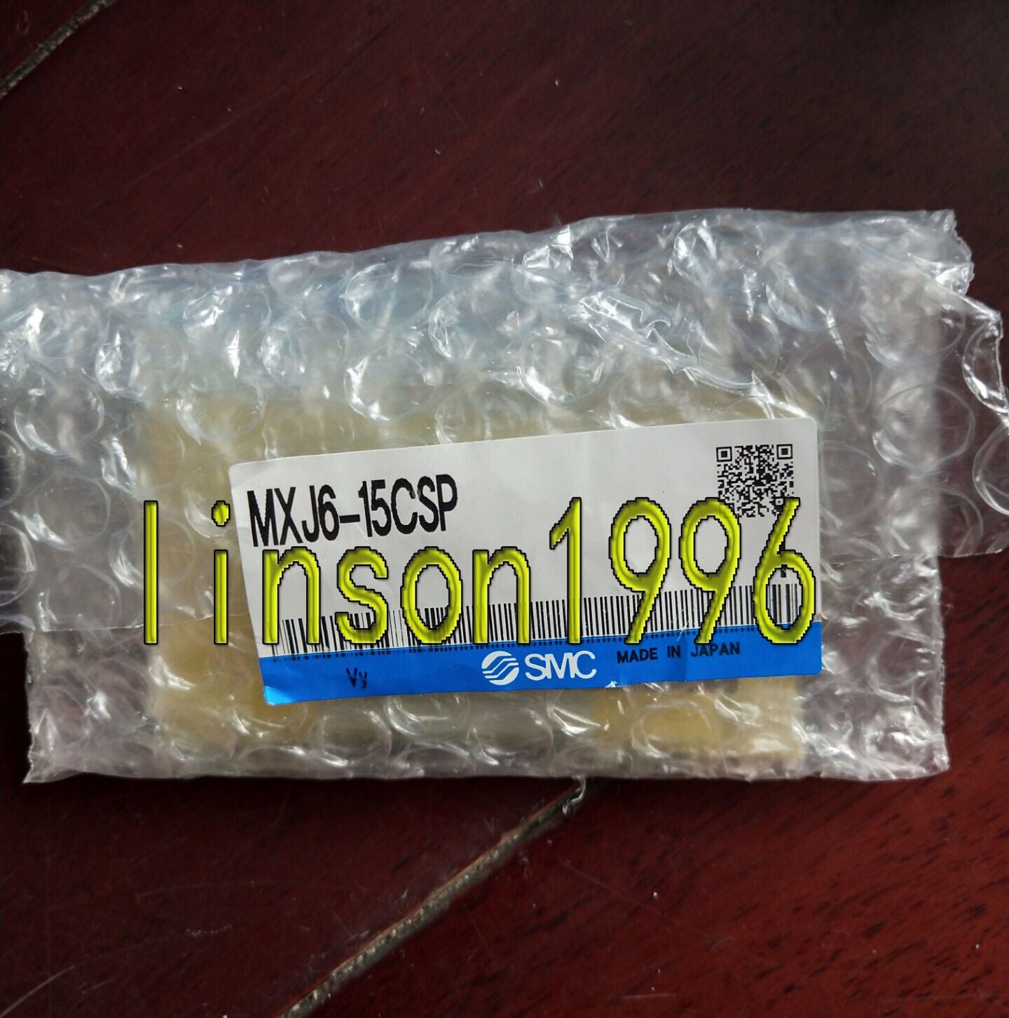 SMC MXJ6-15CSP pneumatic slide cylinder - SMC