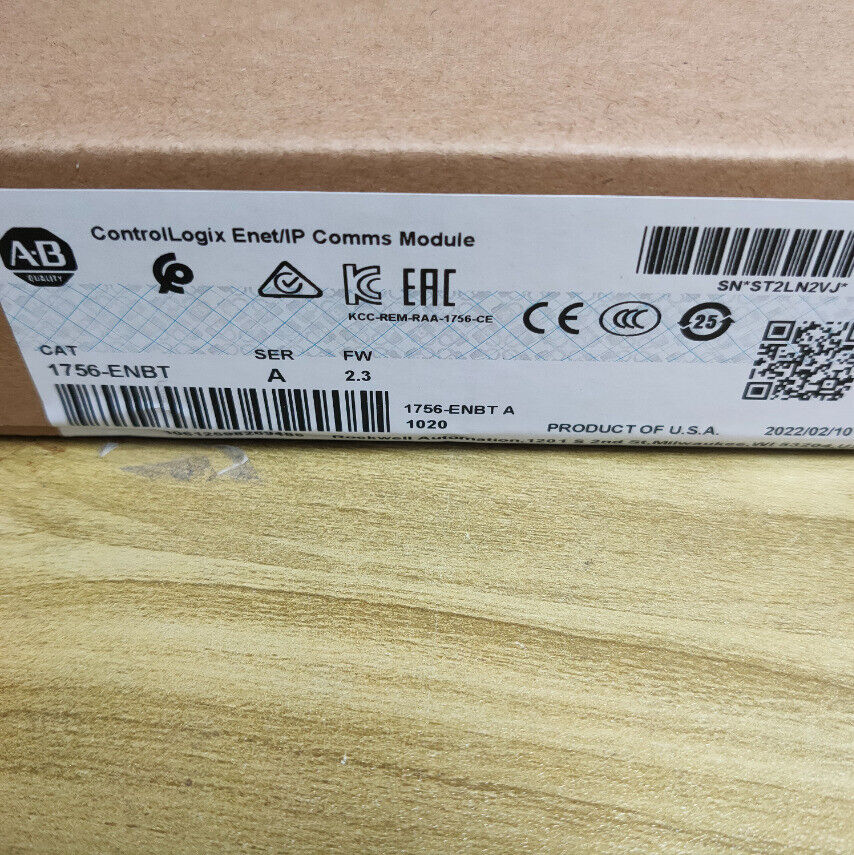 Allen-Bradley 1756-enbt AB SER A EtherNet/IP ControlLogix Module New 1756enbt tx - ALLEN-BRADLEY