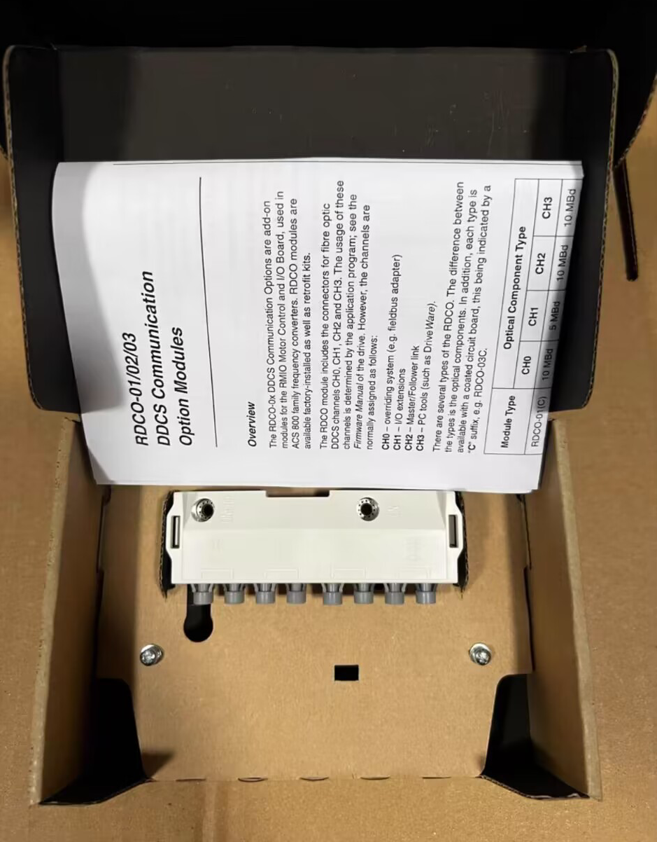 new 1PC ABB RDCO-01C RDCO01C DDCS Communication Option Module In Box - ABB