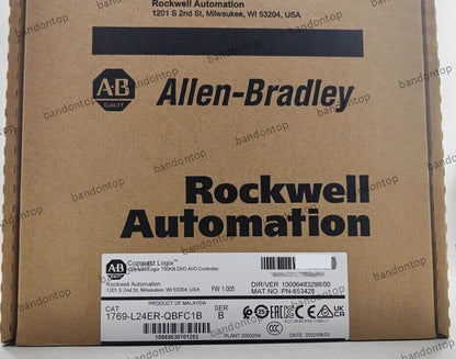 Allen-Bradley CompactLogix 750KB Controller 1769-L24ER-QBFC1B - ALLEN-BRADLEY