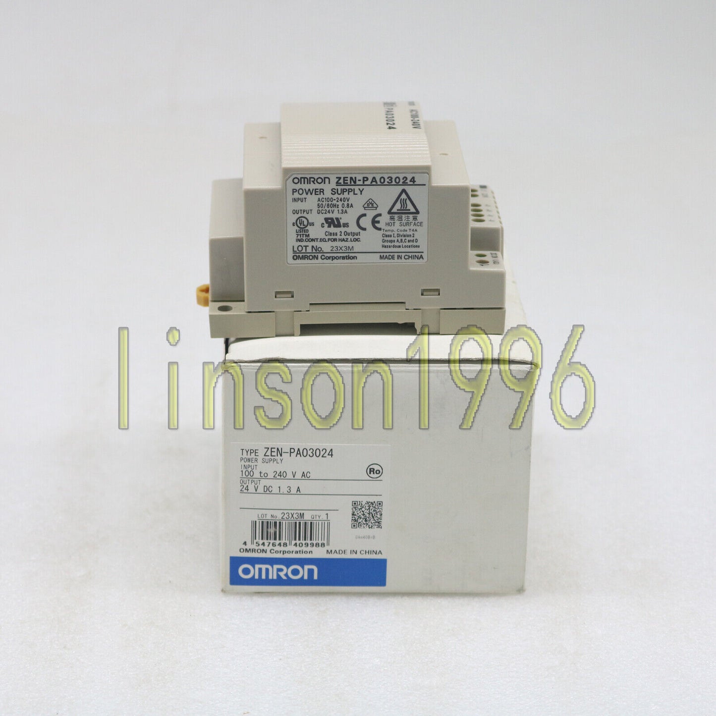 Omron ZEN-PA03024 programmable relay compact power supply - OMRON