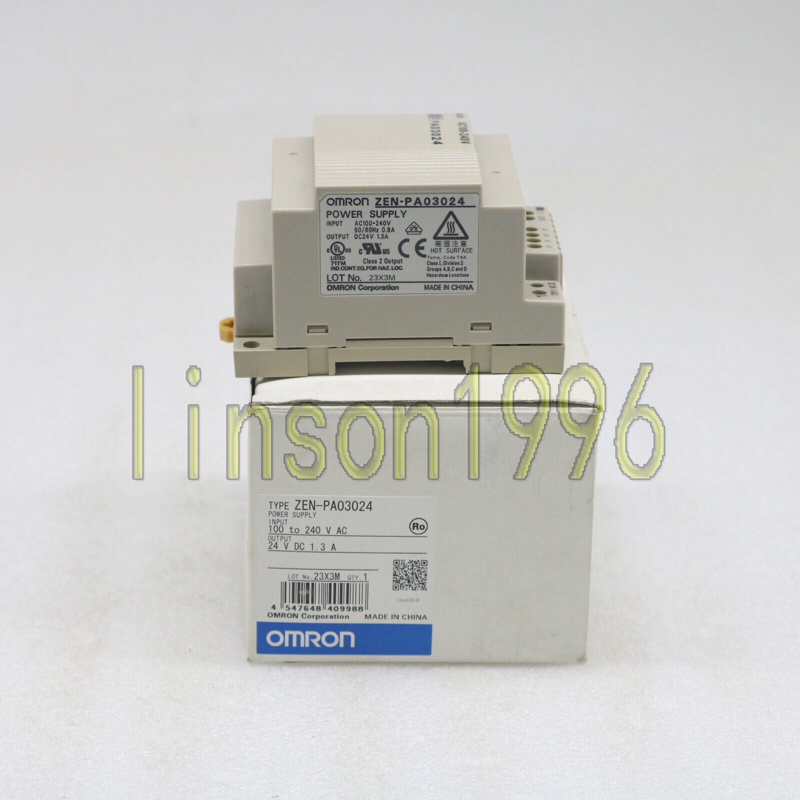 Omron ZEN-PA03024 programmable relay compact power supply - OMRON