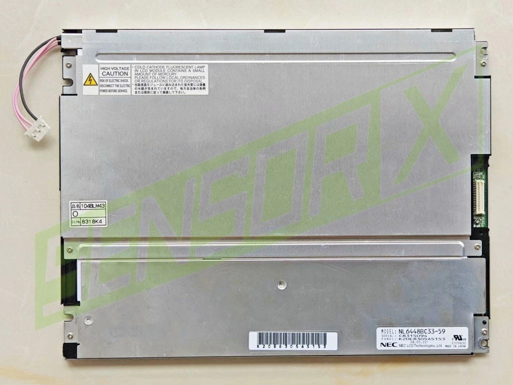 1pc 10.4" NL6448BC33-59 LCD Display Screen Panel For NEC Fast delivery