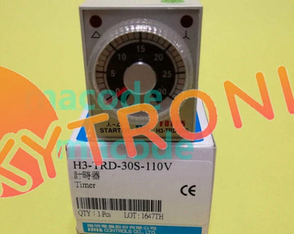 1PCS FOTEK H3-TRD-30S-110V Time relay