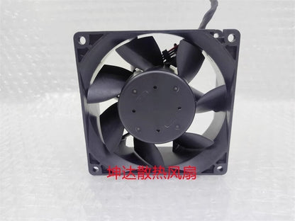 NMB 09238RA-12L-GL DC12V 1.06A 9CM 3-Wire High Airflow Waterproof Cooling Fan