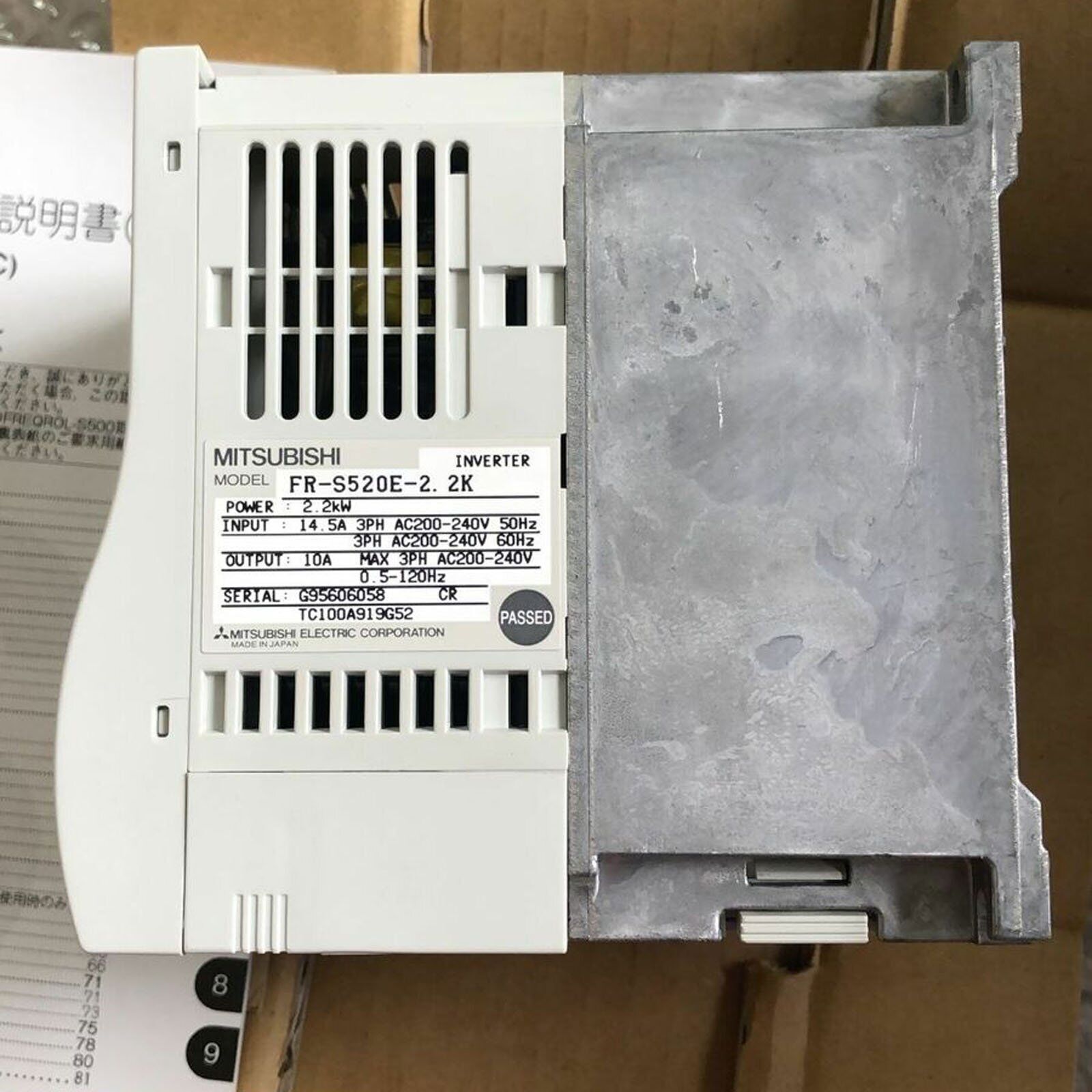 new 1PC Mitsubishi FR-S520E-2.2K Inverter FRS520E2.2K ping - MITSUBISHI