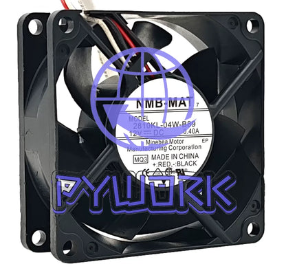 NMB 2810KL-04W-B89 7025 12V 0.40A 7cm 3-wire Chassis Cooling Industrial Fan