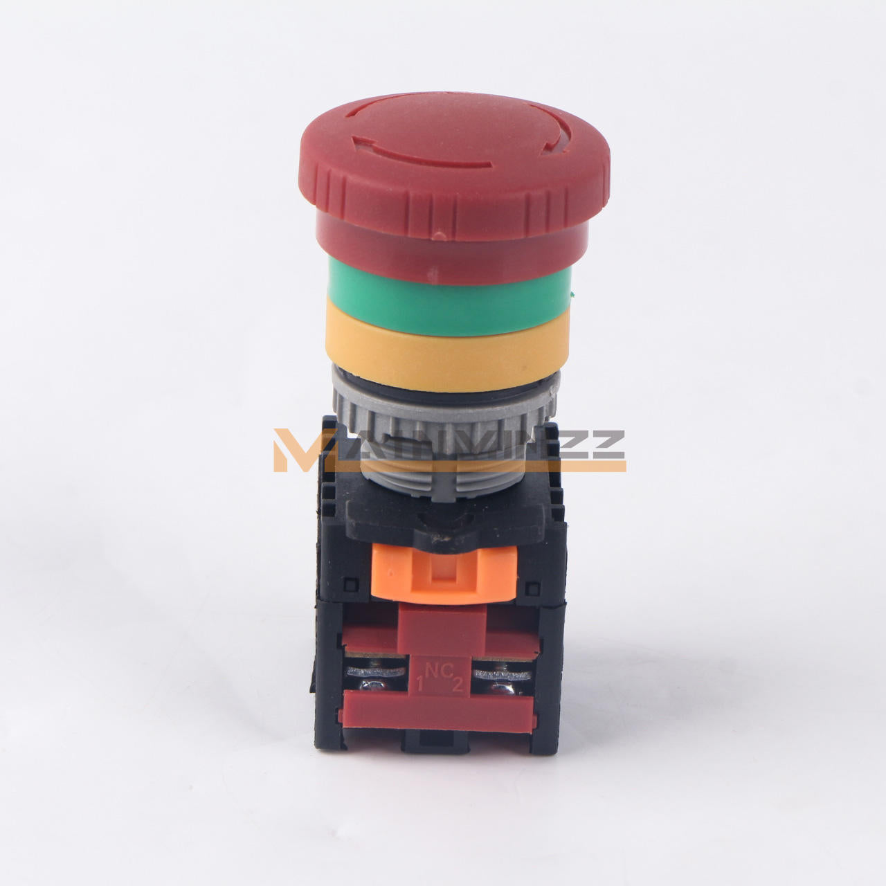 new ONE  TEND Emergency stop button switch TN2BKR-2B 22mm