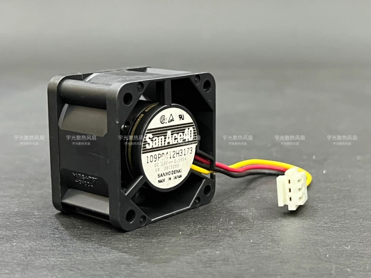 Sanyo 109P0412H3173 4028 DC12V 0.195A 4CM 3-Pin Violent Cooling Fan