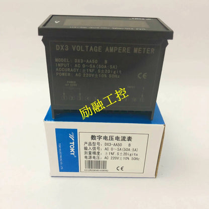 1PCS TOKY DX3-AA50 Digital Voltage Ammeter