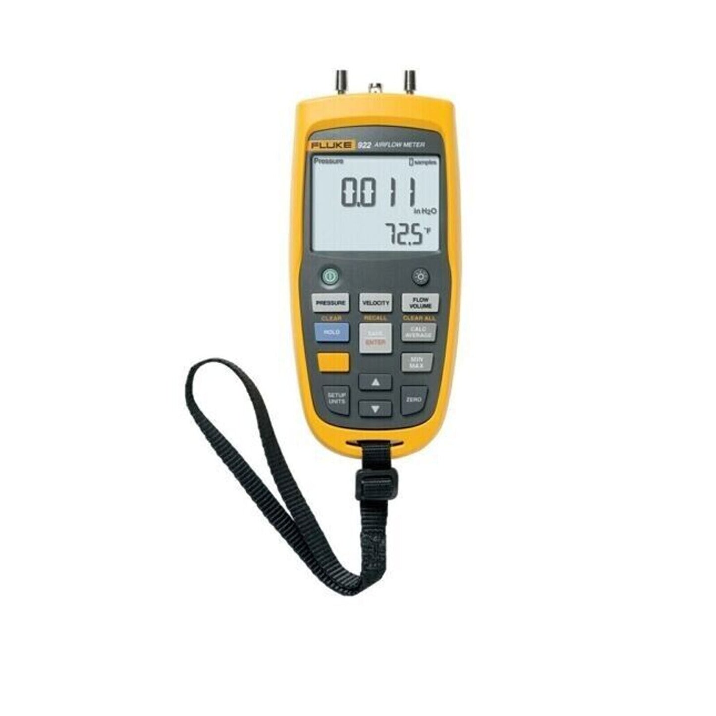 Fluke 922 HVAC Pressure Airflow Meter tester analyze airflow - FLUKE