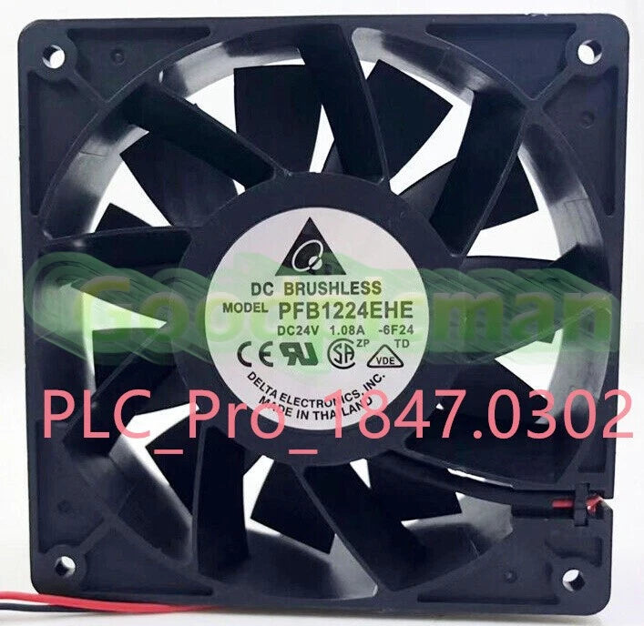 1PCS Delta PFB1224EHE Cooling Fan 12CM 12038 24V 1.08A Fast delivery