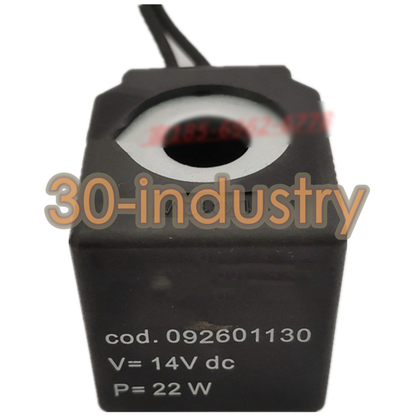 Replacement Solenoid Valve Coil 092601130 for 14VDC Applications - OMRON
